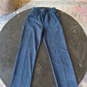 Men's Navy Blue Jogger Pants - Casual Drawstring Waist